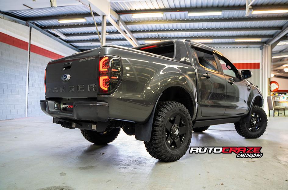 FORD RANGER ROCKSTAR XD MATTE BLACK